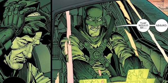 Alfred Pennyworth as Batman in the DC Rebirth era.