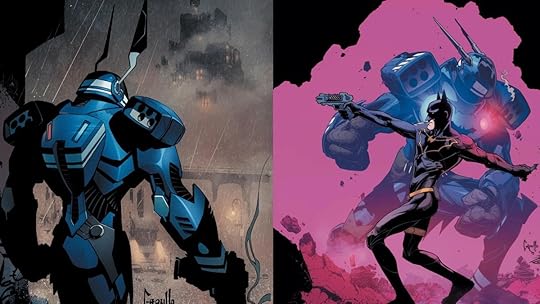 Gotham City PD's Jim Gordon in his role as Batman in DC's New 52.
