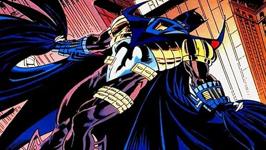 Azrael as Batman in early '90s DC Comics.
