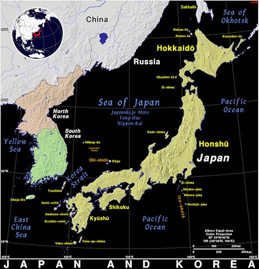 Japan and Korea · Public domain maps by PAT, the free, open source ...