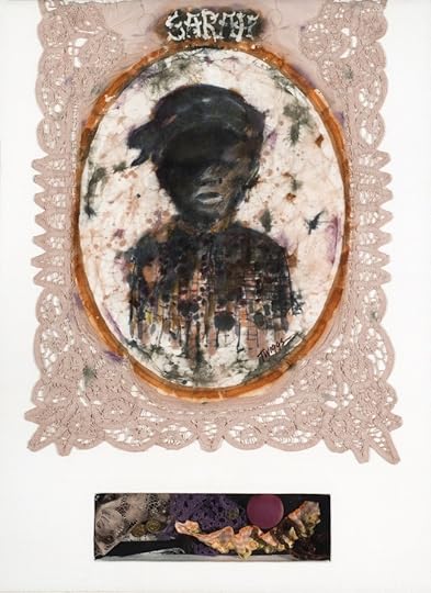 Sarah Remembered (1997), by Leo Twiggs, the 2018 Prize winner. Batik and mixed media paint on board. Museum purchase.