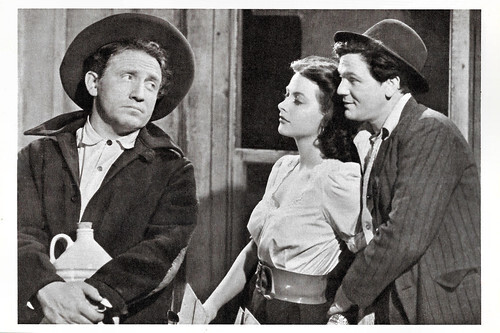 Spencer Tracy, Hedy Lamarr and John Garfield in Tortilla Flat (1942)
