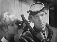 Justine Lord and Michael Coles in a 1966 episode of TV series Mogul