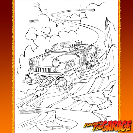 Concept Art by Fireball Tim Garage