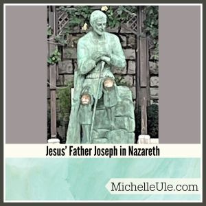 Jesus's father Joseph at the Church of the Annunciation in Israel