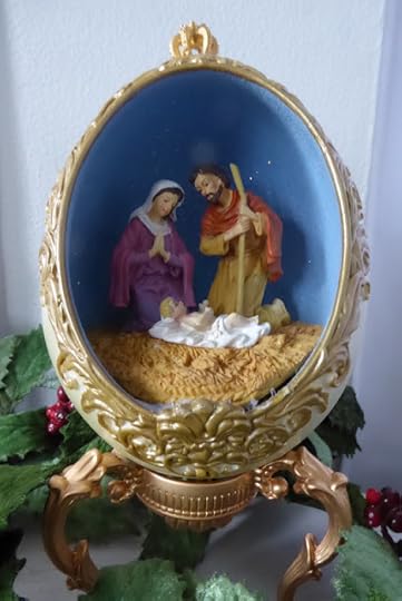 music box nativity scene