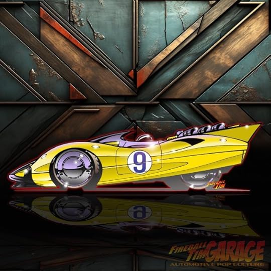 Speed Racer Fireball Tim Garage Automotive Pop Culture Cars