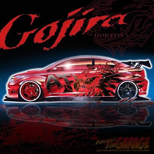 Scion Gojira Fireball Tim Garage Automotive Pop Culture Cars
