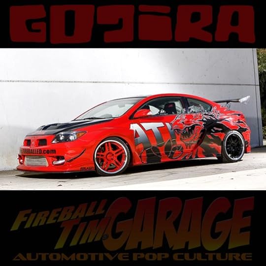 Scion Gojira Fireball Tim Garage Automotive Pop Culture Cars
