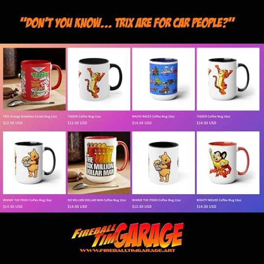 Pop Culture Mugs Fireball Tim Garage Automotive Pop Culture Cars