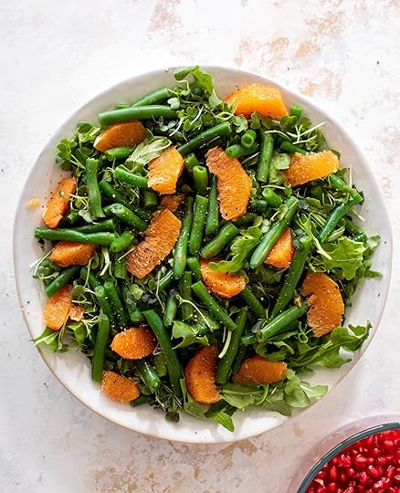 christmas green bean salad
