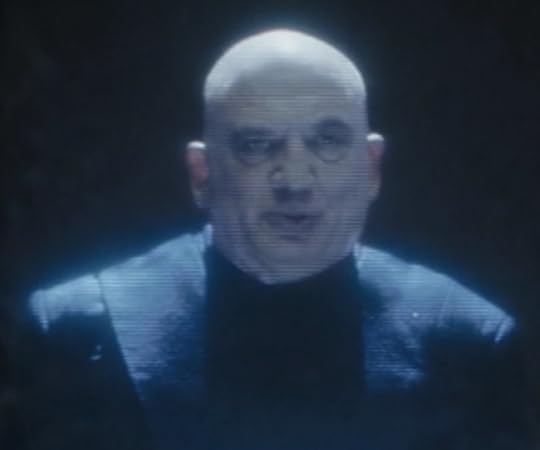Hologram of an Imperial Warlord of the Shadow Council on The Mandalorian