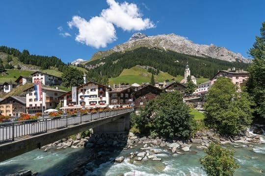 View of Splugen, an alpine village in Canton Grisons in Switzerland. (Wirestock/Dreamstime/TNS)