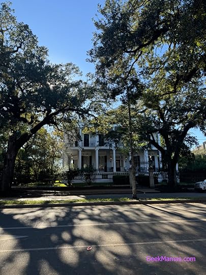 The coven house from across the street.