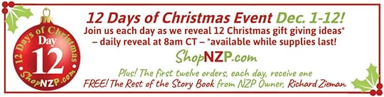 ShopNZP 12 Days of Christmas Celebration Dec. 1-12, 2024 - Day 12 Banner