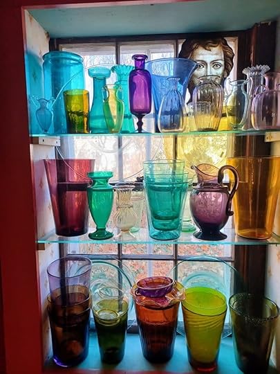 tom s window with colored glass