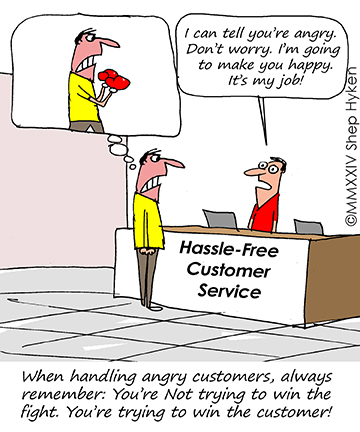 Dealing with Angry Customers