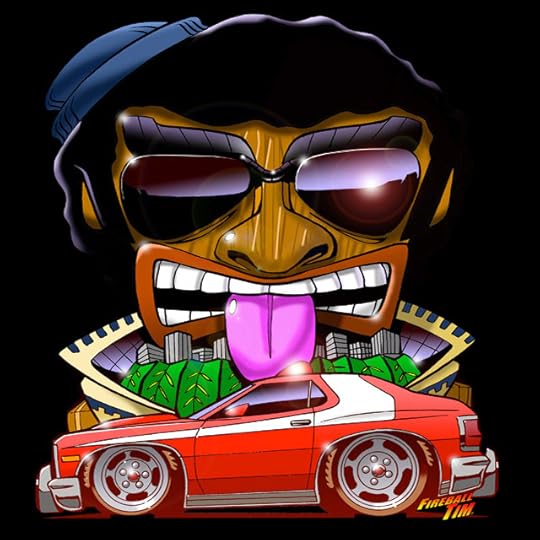 Starsky Tiki Fireball Tim Garage Automotive Pop Culture Cars