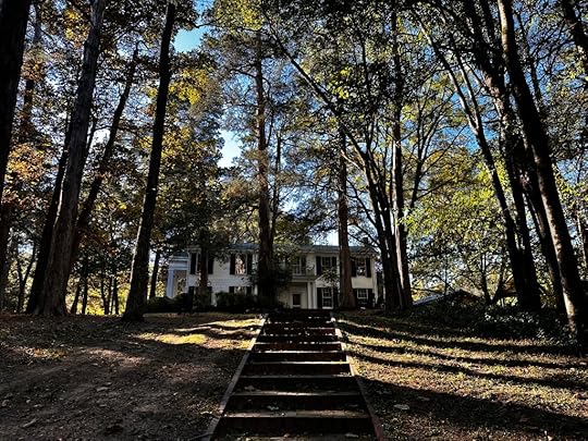 Steps leading up to Rowan Oak