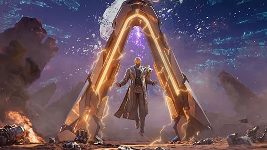 A scene from the planet Kairos from the game Borderlands 4.