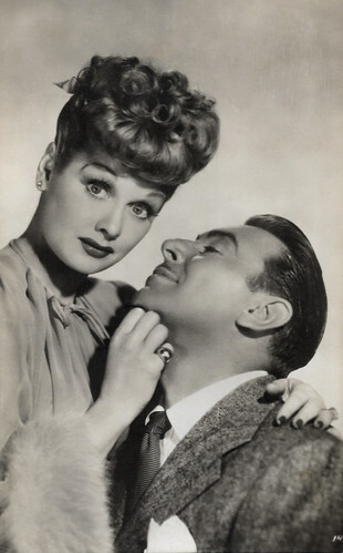 Lucille Ball and George Brent in Lover Come Back (1946)