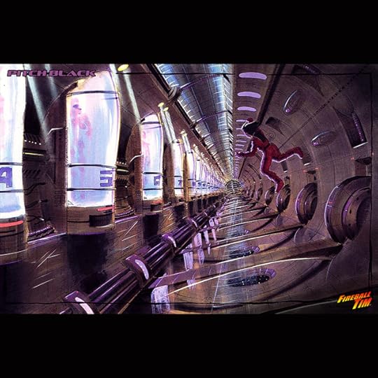 Pitch Black Fireball Tim Garage Automotive Pop Culture Cars