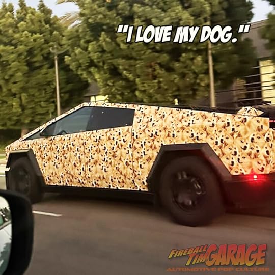 Cyberdog Fireball Tim Garage Automotive Pop Culture Cars