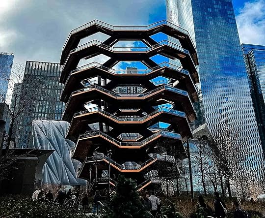 Vessel - the center of Hudson Yards in New York City, USA.