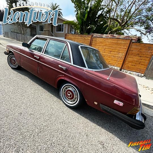 Mercedes Fireball Tim Garage Automotive Pop Culture Cars