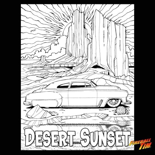 Fireball Tim Garage Automotive Pop Culture Cars