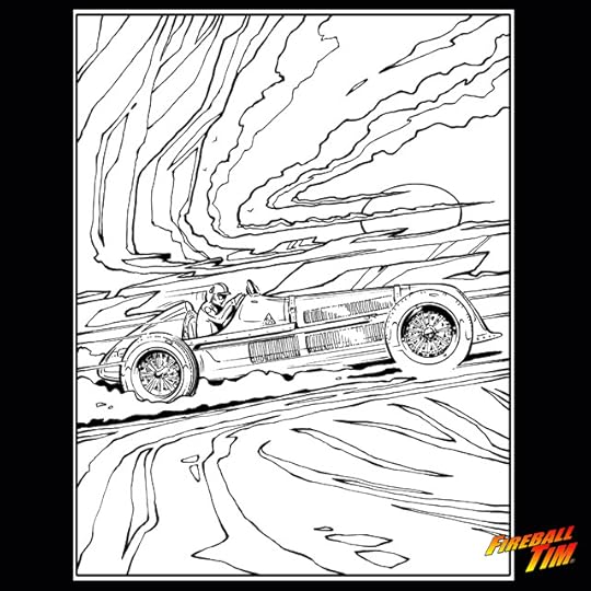 Alfa Romeo Sketch Fireball Tim Garage Automotive Pop Culture Cars