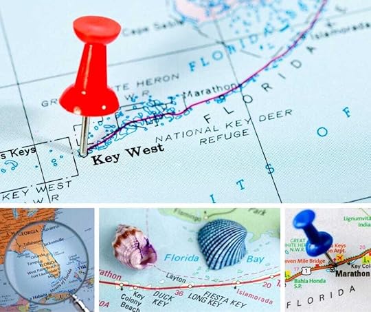 KEY WEST MAP - ATLANTIC HIGHWAY ONE