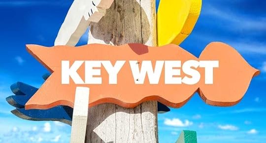 KEY WEST SIGN: We'd arrived in Key West on our wedding anniversary 