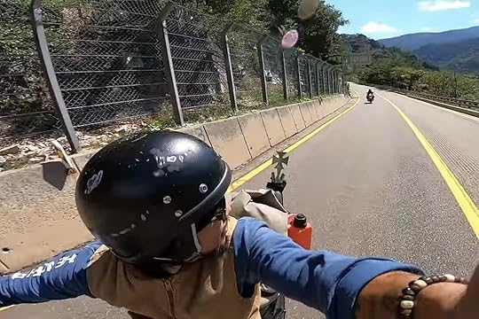 motorcycle ride south korea