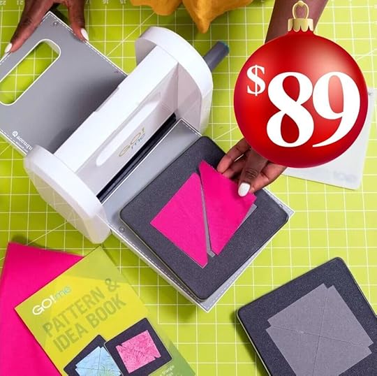 AQ55610 AccuQuilt GO! Me Fabric Cutter Starter Set available at ShopNZP.com at Nancy Zieman Productions