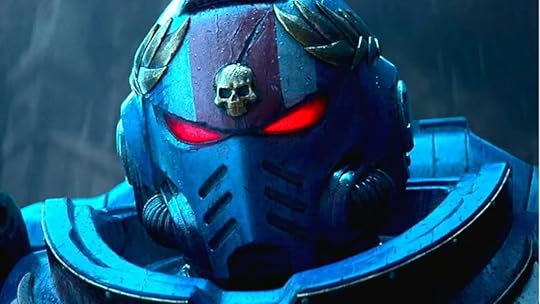A space marine from the Warhammer 40,000 episode of Secret Level.