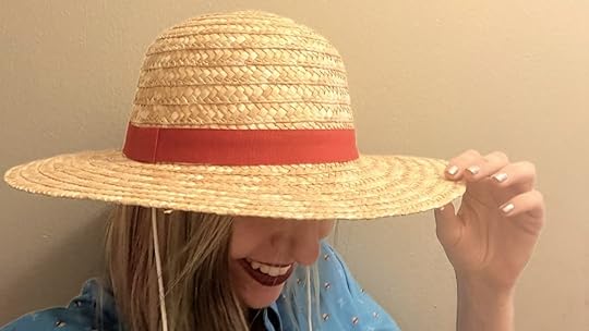 Luffy crunchyroll one piece straw hat (1)