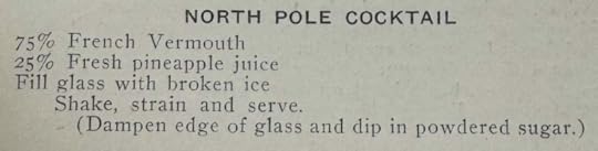 A scanned image of a drink recipe.