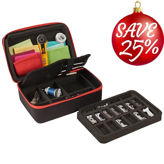 The BERNINA Accessory Travel Case Storage Case for Sergers Overlock Machines