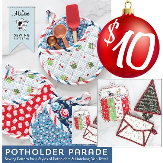 Pot Holder Parade Sewing Pattern available at Nancy Zieman Productions at ShopNZP.com.