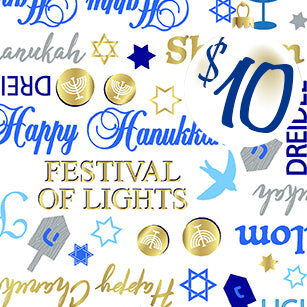 Countdown to Hanukkah SALE! Hanukkah Fabrics for Sewing and Quilting Available at Nancy Zieman Productions at ShopNZP.com
