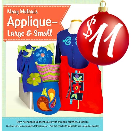 Applique Large and Small Sewing Book by Mary Mulari Available at Nancy Zieman Productions at ShopNZP.com