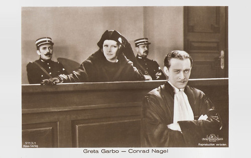 Greta Garbo and Conrad Nagel in The Kiss (1929)