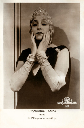 Françoise Rosay in Si l'empereur savait ça (1930)