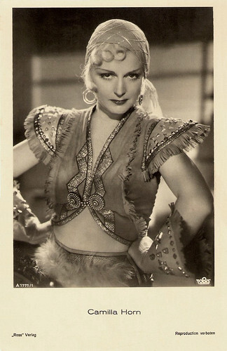 Camilla Horn in Fahrendes Volk (1938)