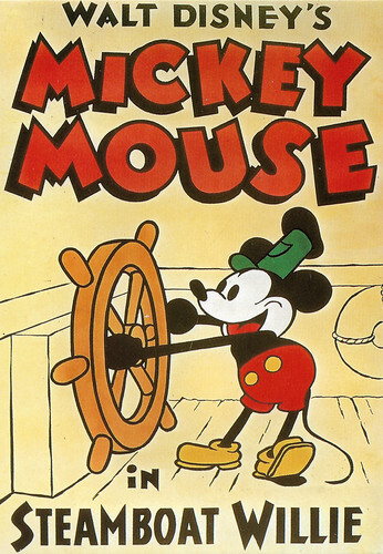 Mickey Mouse in Steamboat Willie (1928)