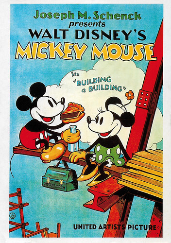 Mickey Mouse in Buidling a Building (1933)