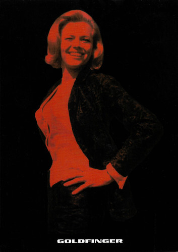 Honor Blackman in Goldfinger (1964)
