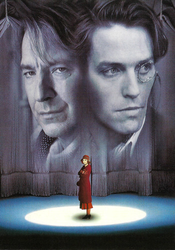 Alan Rickman and Hugh Grant in An Awfully Big Adventure (1995)