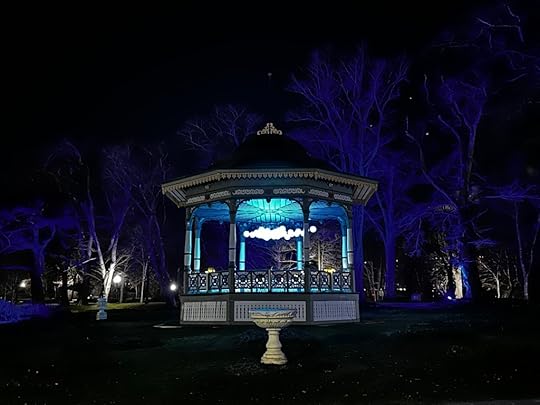 Bandstand and lights